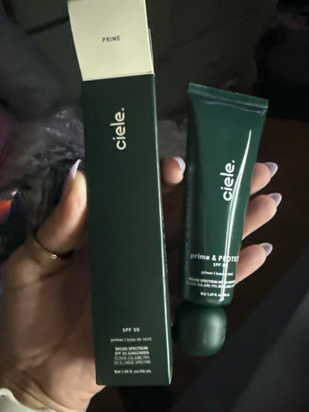 Ciele Prime & Protect SPF 30 Face Primer - Dark Green